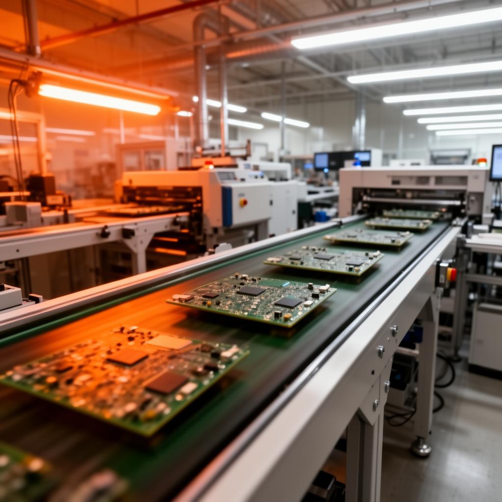 PCB factory floor