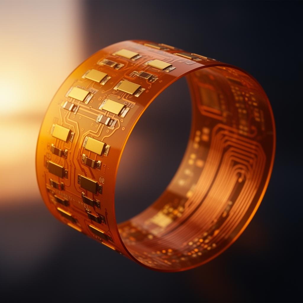 Flexible polyimide circuit board